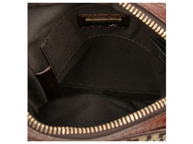Fendi Beige Zucchino Canvas Crossbody - vista 4