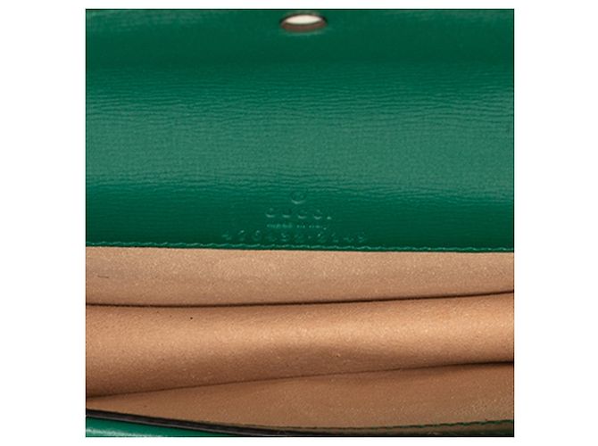 Gucci Green Mini Bicolor Leather Dionysus Crossbody Verde - vista 4