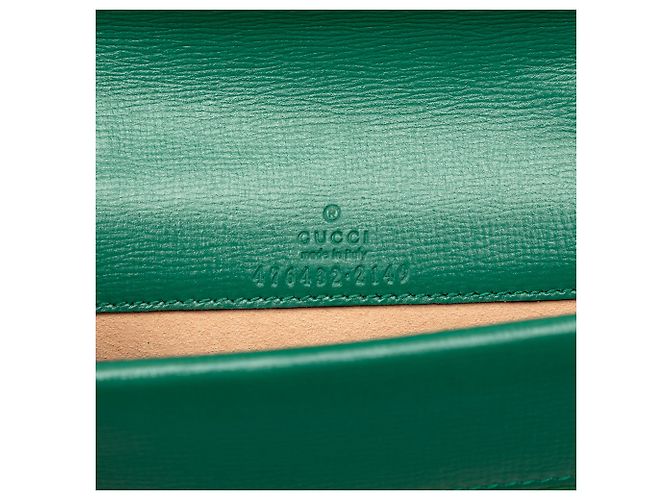 Gucci Green Mini Bicolor Leather Dionysus Crossbody Verde - vista 5
