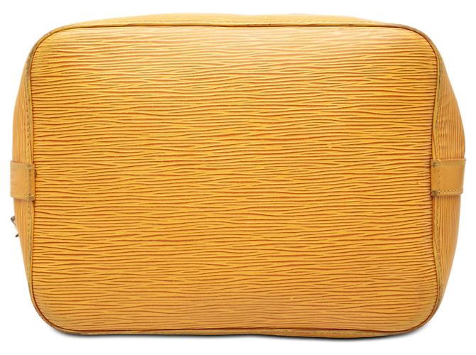 Louis Vuitton Petit Noe in pelle Epi giallo - vista 3