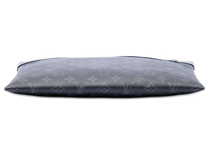 Louis Vuitton Pochette Discovery GM Monogram Eclipse nero - vista 3