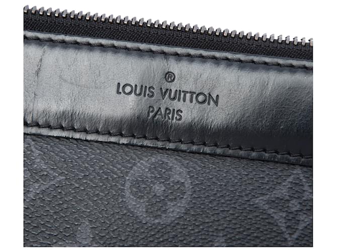 Louis Vuitton Pochette Discovery GM Monogram Eclipse nero - vista 5