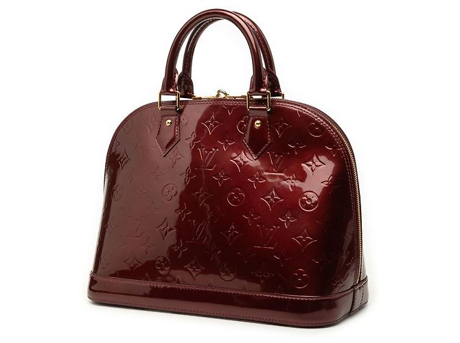 Louis Vuitton Alma PM Vernis Monogram Rot Bordeaux - Ansicht 2