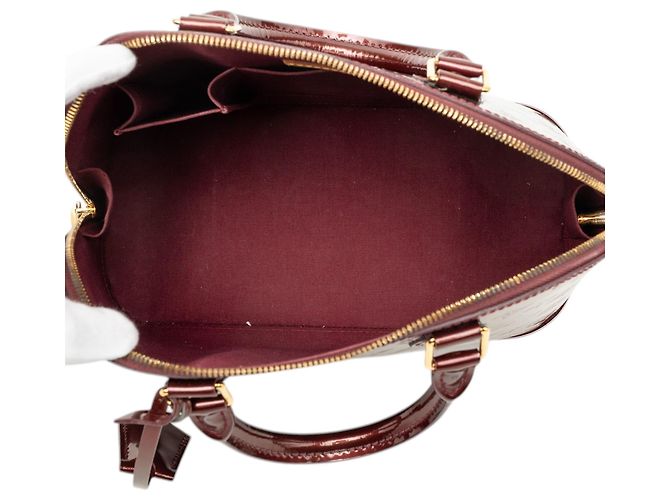 Louis Vuitton Alma PM Vernis Monogram Rot Bordeaux - Ansicht 4