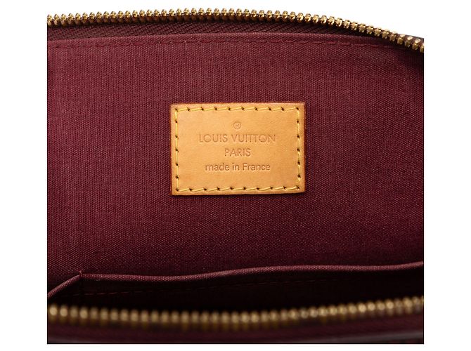Louis Vuitton Alma PM Vernis Monogram Rot Bordeaux - Ansicht 5