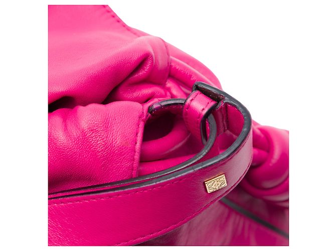 Borsa a tracolla LOEWE Pink Medium Nappa Flamenco Knot Rosa - vista 6