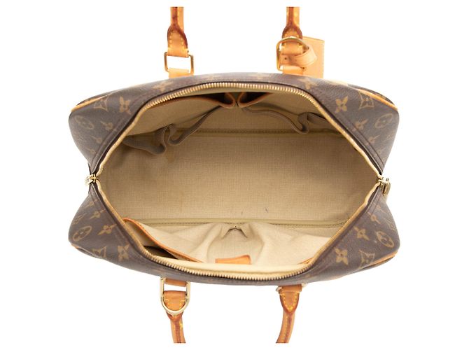 Louis Vuitton Marrone Monogram Deauville - vista 4