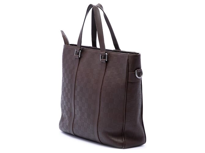 Louis Vuitton Marrone Damier Infini Tadao PM - vista 2