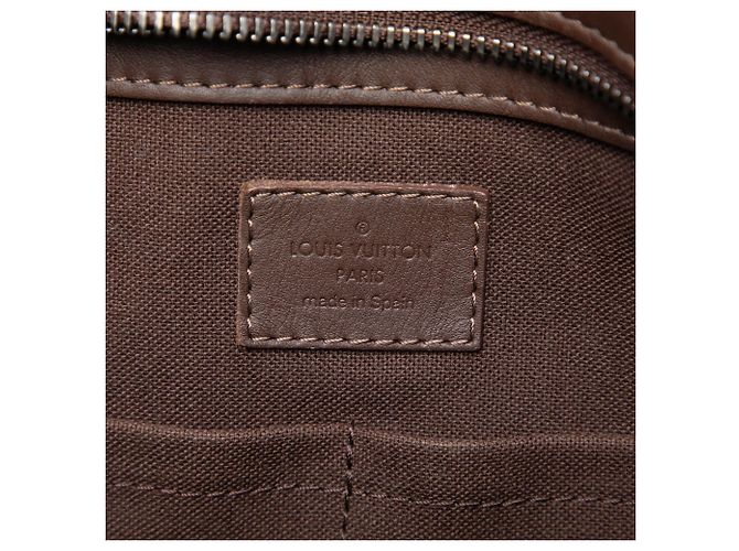 Louis Vuitton Marrone Damier Infini Tadao PM - vista 5