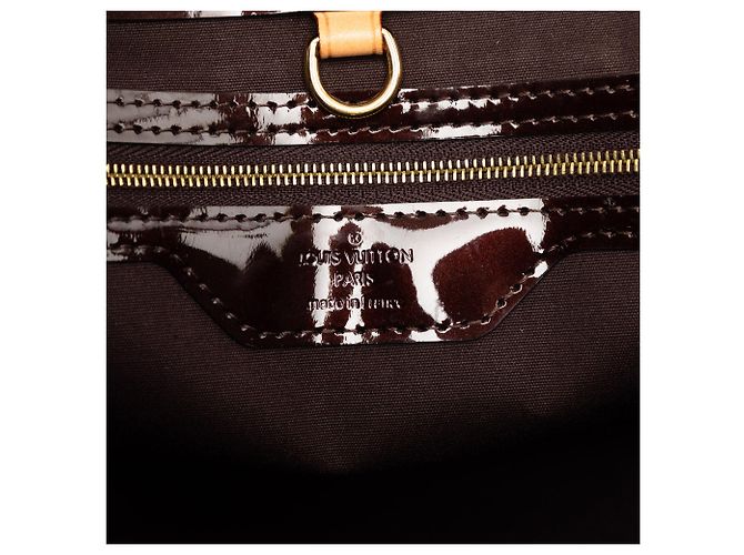 Louis Vuitton Purple Monogram Vernis Catalina Porpora - vista 5
