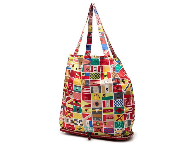 Tote Silky Pop Red En Voyage Hermès - vista 2