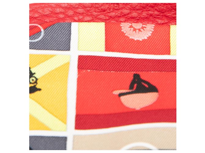 Tote Silky Pop Red En Voyage Hermès - vista 8