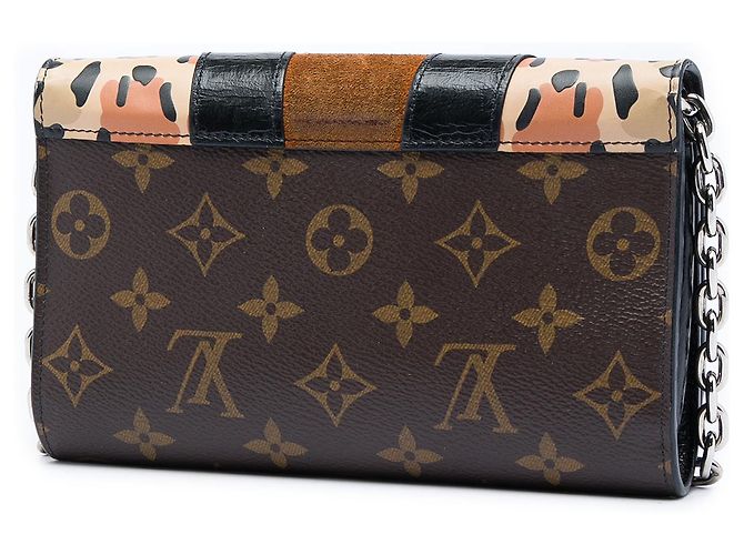 Louis Vuitton Braunes Monogram Wild at Heart Twist Wallet on Chain - Ansicht 2
