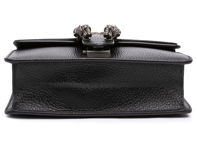 Gucci Dionysus tracolla piccola in vitello nero - vista 3