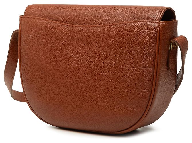 Borsa a tracolla Saint Laurent in pelle marrone - vista 2