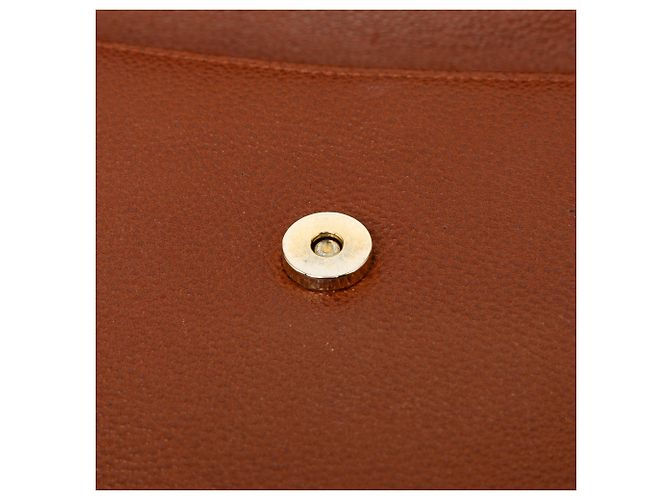 Borsa a tracolla Saint Laurent in pelle marrone - vista 7