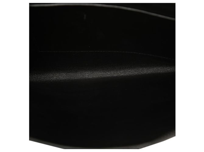 Clutch compatta Neo Classic in pelle di vitello martellata nera Balenciaga con tracolla - vista 4
