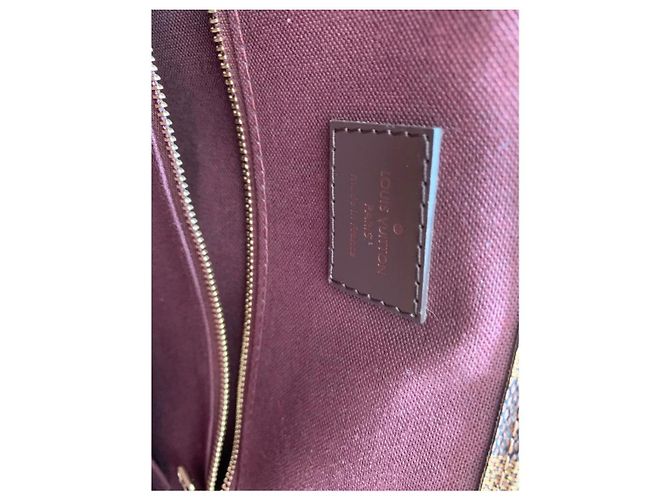 Louis Vuitton Borsa Tote Damier Ebene Marrone - vista 8