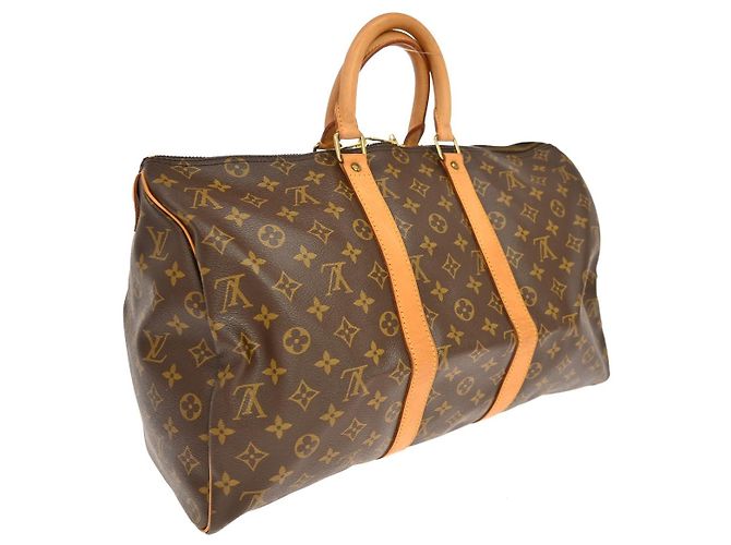 Louis Vuitton Keepall Monogram 45 Marrone - vista 2