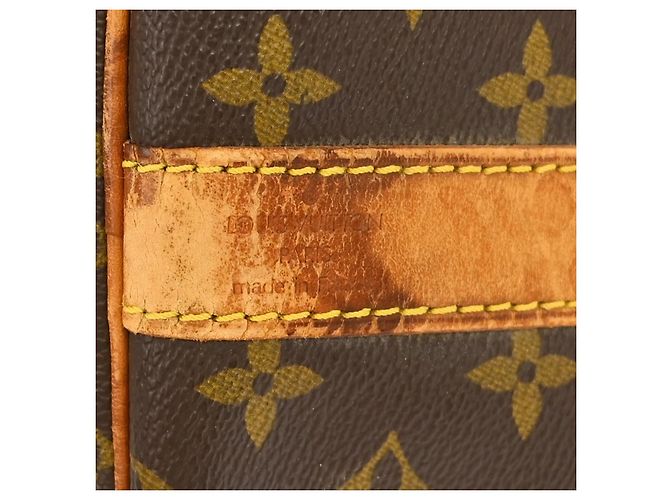 Louis Vuitton Keepall Bandouliere Monogram Canvas 55 Marrom - vista 4