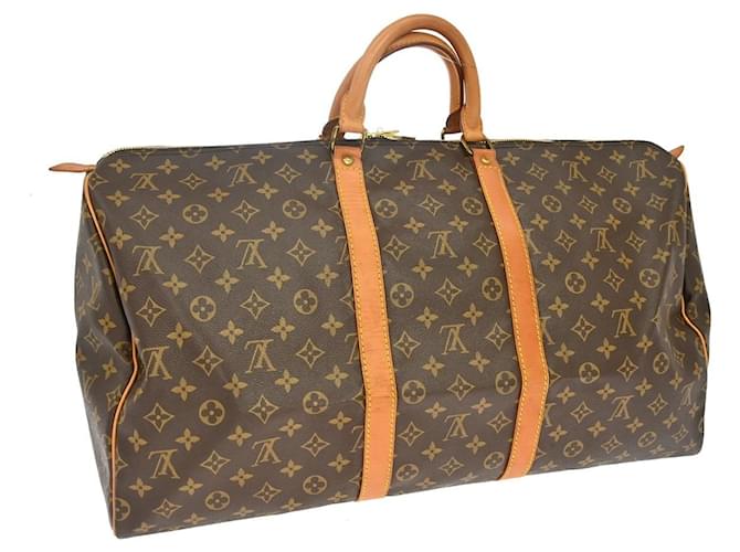 Louis Vuitton Keepall Monogram 55 Marrone - vista 2