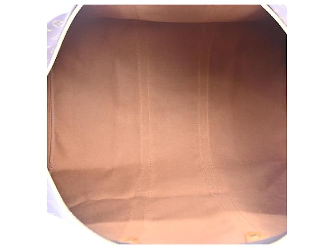 Louis Vuitton Keepall Monogram 55 Marrone - vista 3