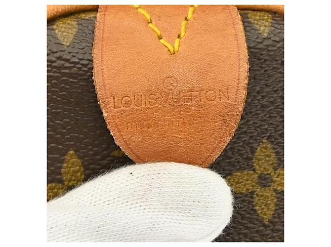 Louis Vuitton Keepall Monogram 55 Marrone - vista 4