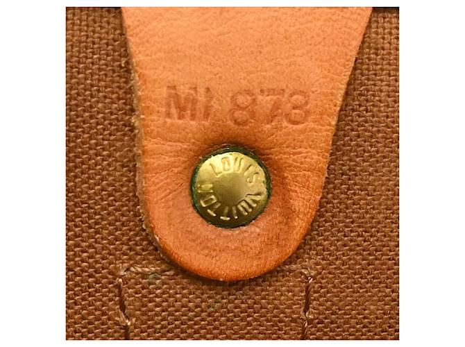 Louis Vuitton Keepall Monogram 55 Marrone - vista 5