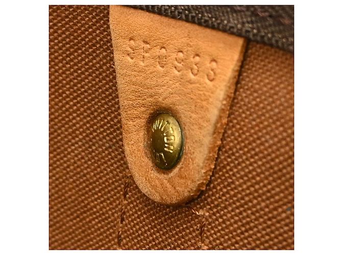 Louis Vuitton Keepall Monogram Canvas 50 Marrone - vista 5