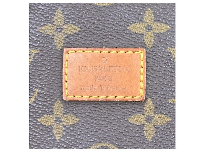Louis Vuitton Saumur Monogram 35 Marrone - vista 4