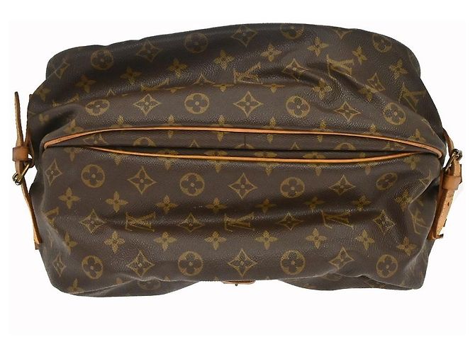 Louis Vuitton Saumur Monogram 35 Marrone - vista 6