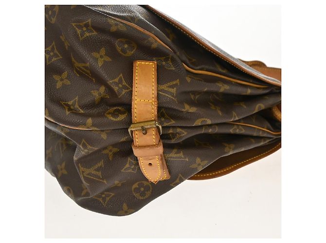 Louis Vuitton Saumur Monogram 35 Marrone - vista 7