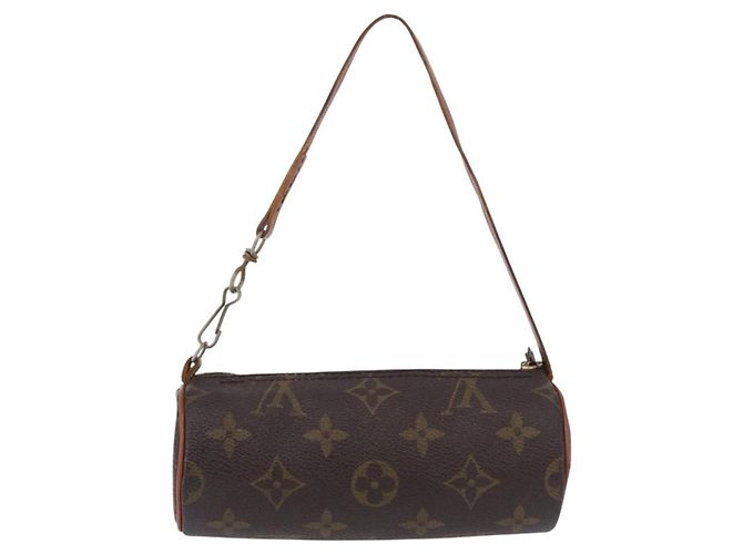 Louis Vuitton Papillon Pochette Monogram Canvas Mini Marrone - vista 2