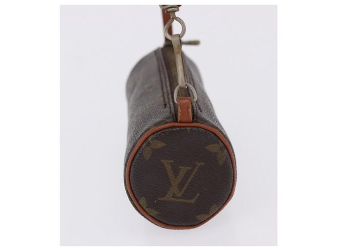 Louis Vuitton Papillon Pochette Monogram Canvas Mini Marrone - vista 3