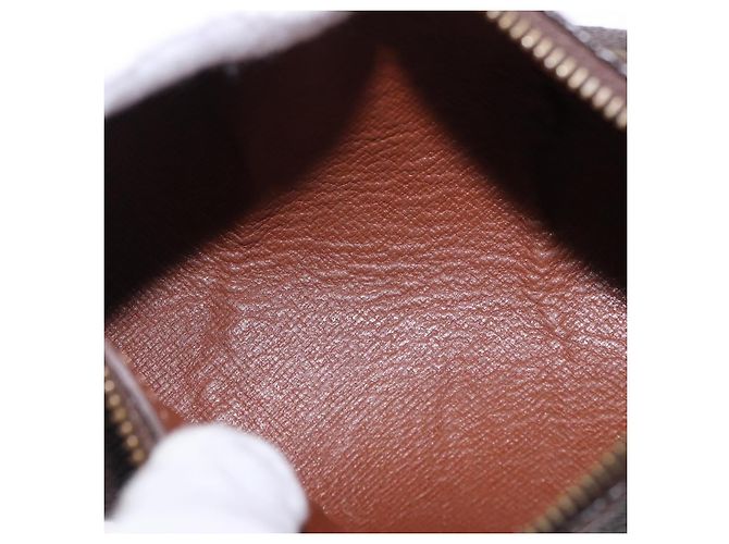 Louis Vuitton Papillon Pochette Monogram Canvas Mini Marrone - vista 5