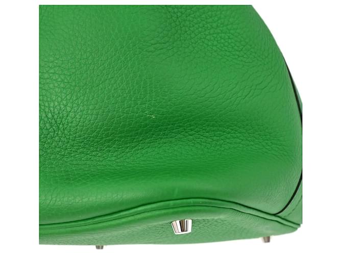 Hermès Hermes Picotin Lock Clemence GM Verde - vista 6