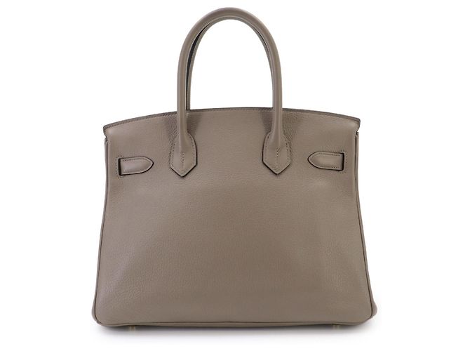 Hermès Borsa Hermes Birkin 30 in Gris Asphalt - vista 3