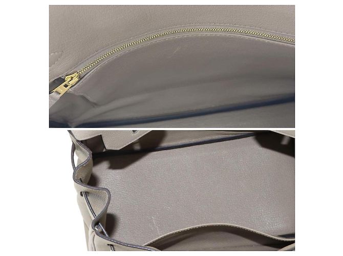Hermès Borsa Hermes Birkin 30 in Gris Asphalt - vista 9