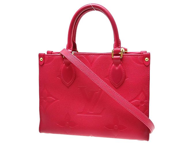 Louis Vuitton OnTheGo Monogram Empreinte PM Rosa - vista 2