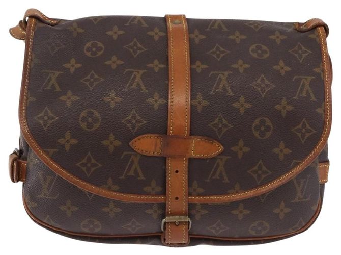 Louis Vuitton Saumur Monogram 30 Marrone - vista 2