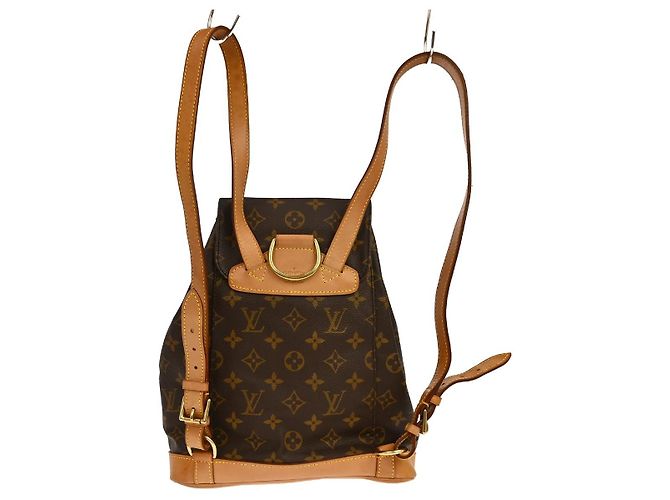 Louis Vuitton Montsouris Monogram MM Marrone - vista 2