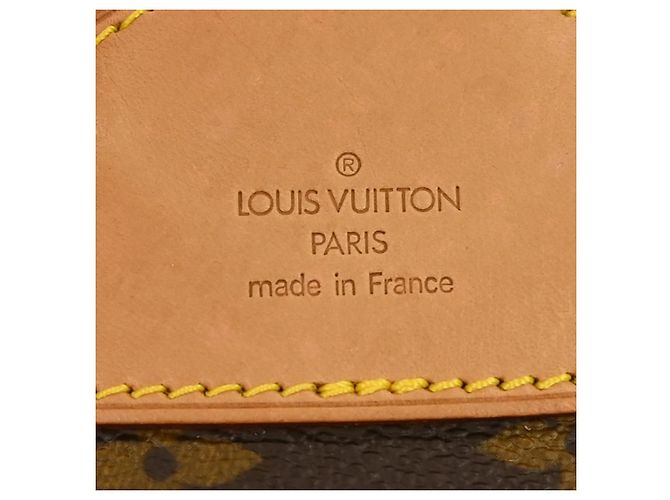 Louis Vuitton Montsouris Monogram MM Marrone - vista 4