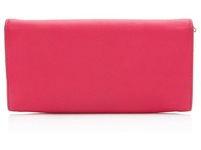 Dior Leather Addict Rendez Vous Wallet on Chain Orange - Ansicht 3