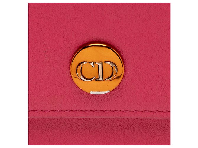 Dior Leather Addict Rendez Vous Wallet on Chain Orange - Ansicht 8