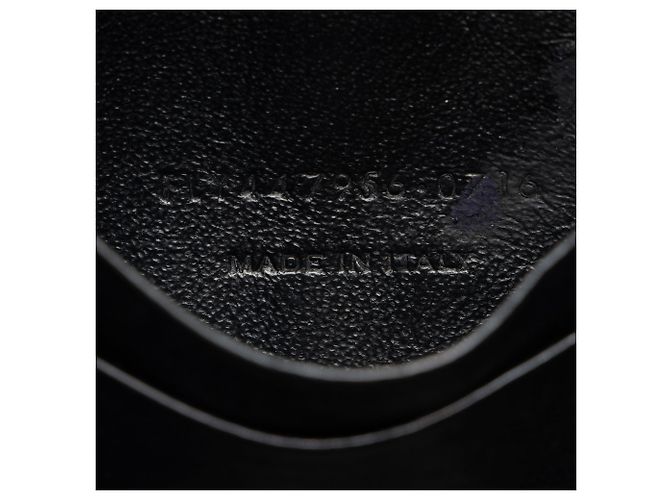 Borsa Blogger in pelle con applicazioni a cuore e monogramma Saint Laurent Nero - vista 6