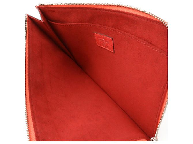 Clutch Pochette Jour PM Louis Vuitton Rosso - vista 5
