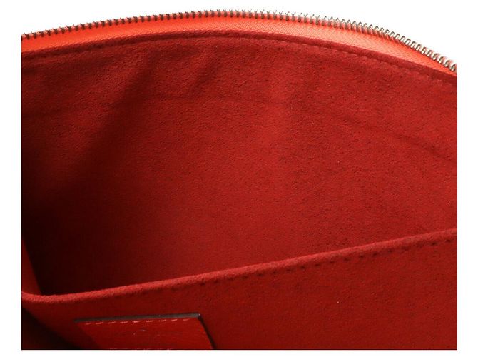 Clutch Pochette Jour PM Louis Vuitton Rosso - vista 6