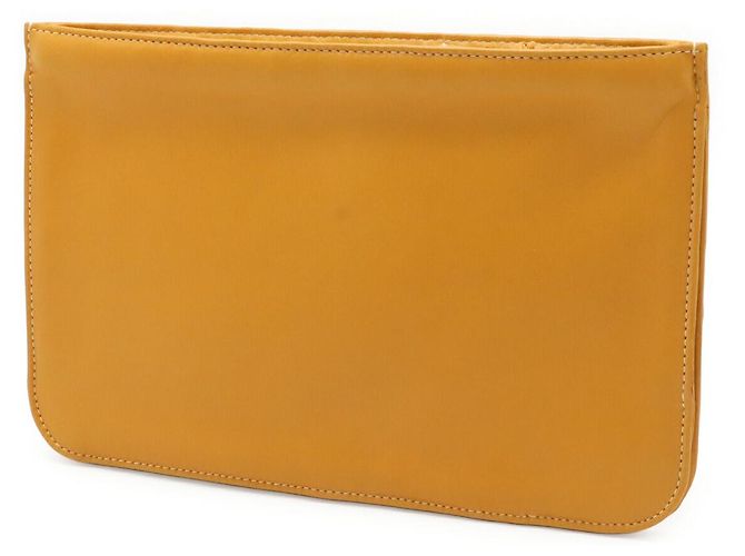 Loewe Anagram Mesh Lederpouch Gelb - Ansicht 2