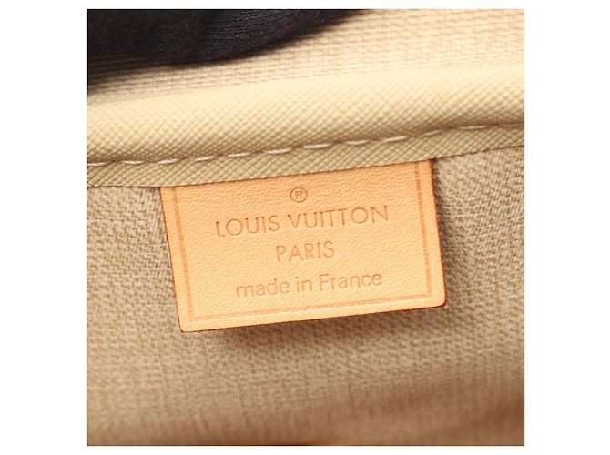 Borsa a Mano Louis Vuitton Monogram Doeville Bowling Vanity Marrone - vista 6