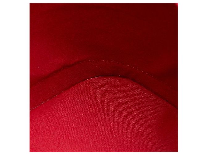 Louis Vuitton Monogram Vernis Alma GM Satchel Rot - Ansicht 10